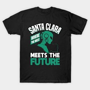 Santa Clara San Francisco United States Design T-Shirt